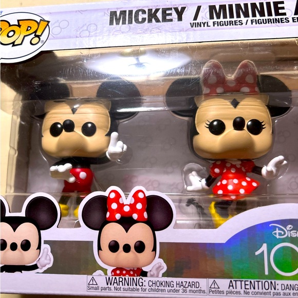 FUNKO POP Disney 100 4 pack Mickey, Minnie, Donald & Daisy - Picture 3 of 4